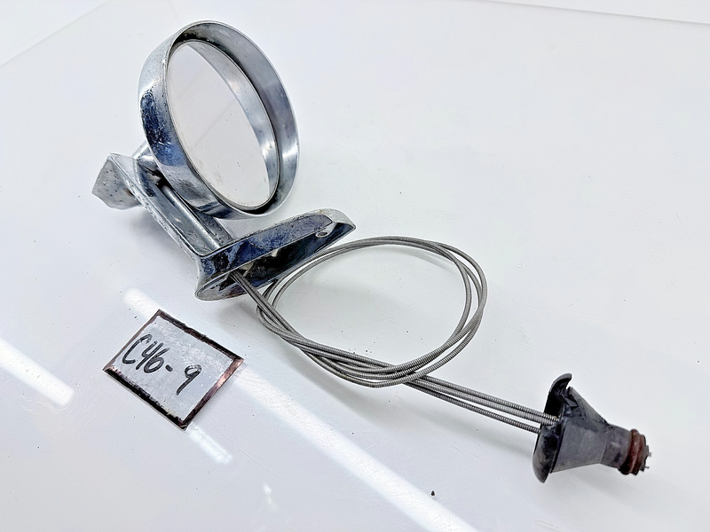 RARE 1950s 1960s ROCKET STYLE SIDEVIEW MIRROR RAT ROD HOT ROD CUSTOM CAR C46-9