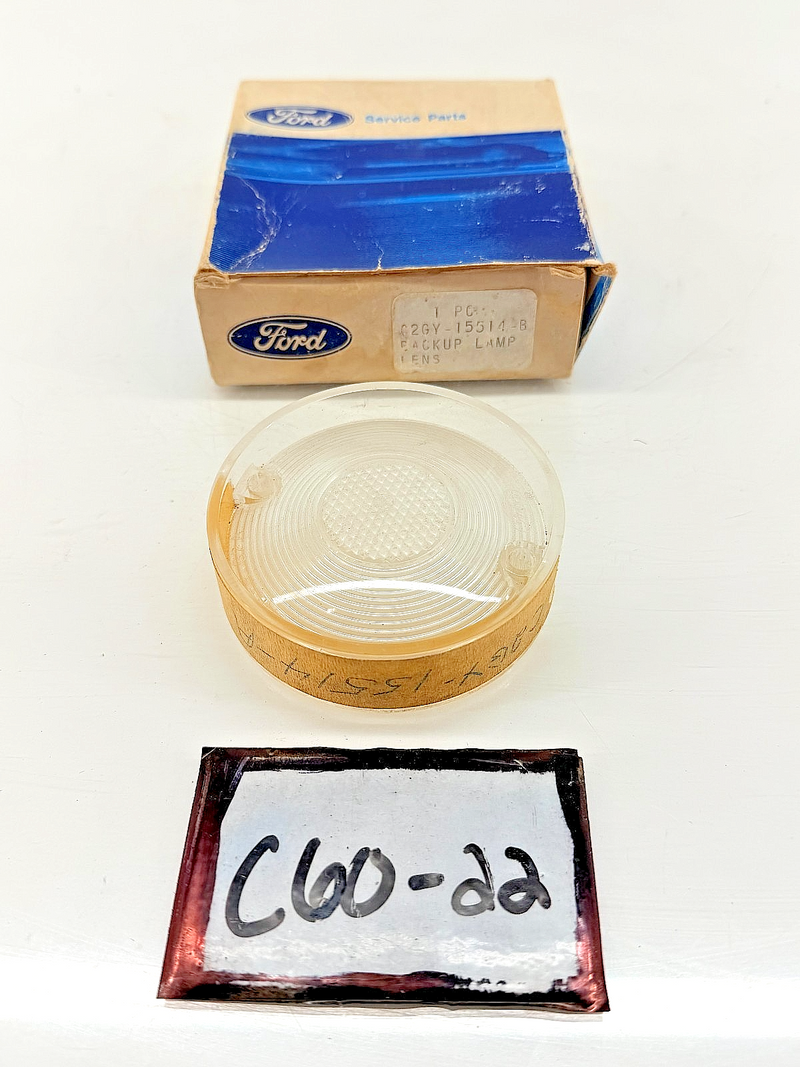 NOS 1962 1963 Mercury Comet S-22 Backup Taillight Lens C2GY-15514-A C60-22
