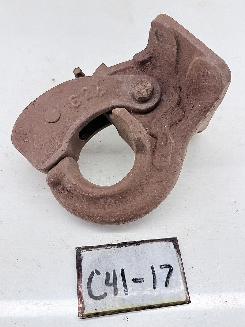 Original WW2 Willys MB Ford GPW Pintle Tow Hook Hitch T60A WWII "F" Mark C41-17