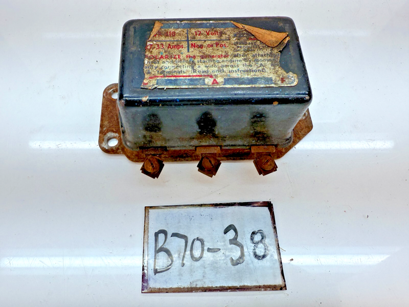 Standard VR-410 Voltage Regulator for 12v System B70-38