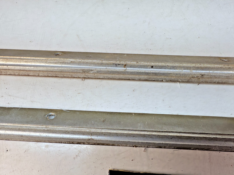 Nice ORIGINAL 1971 Olds Cutlass S 442 PAIR Hood Opening Molding 406858 C28-7