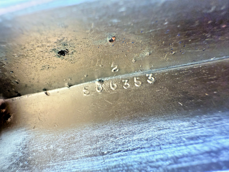 OEM 1955 Oldsmobile Fiesta 88 98 GM Chrome Hood Emblem Ornament 566353 B64-15