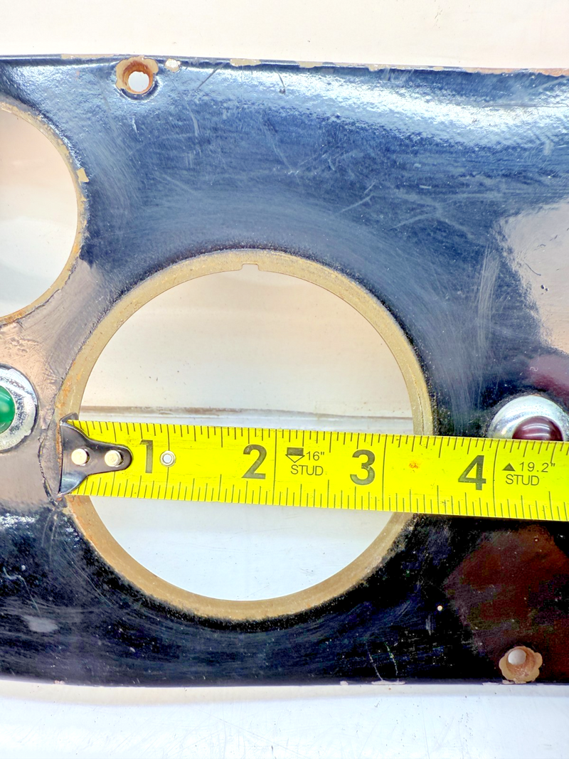 Vintage Stewart Warner Truck Jeep 5 Gauge Instrument Cluster Panel RAT ROD B45