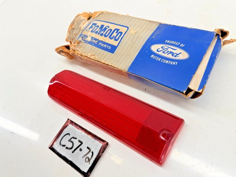 NOS 1966 Mercury Comet Tail Light Lamp Lens LH C6GY-13451 C57-72