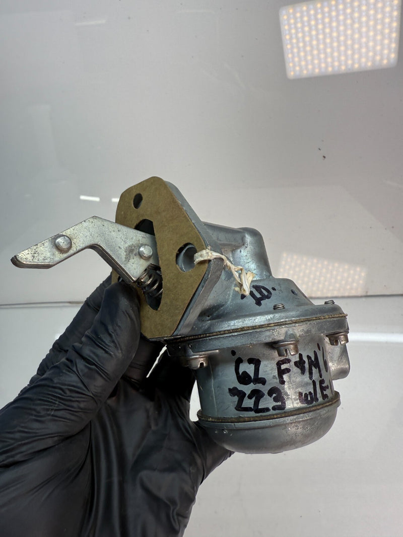 NORS Ford Mercury 1962 Fuel Pump 6490 X6490 223 6 cyl 62 C21-16