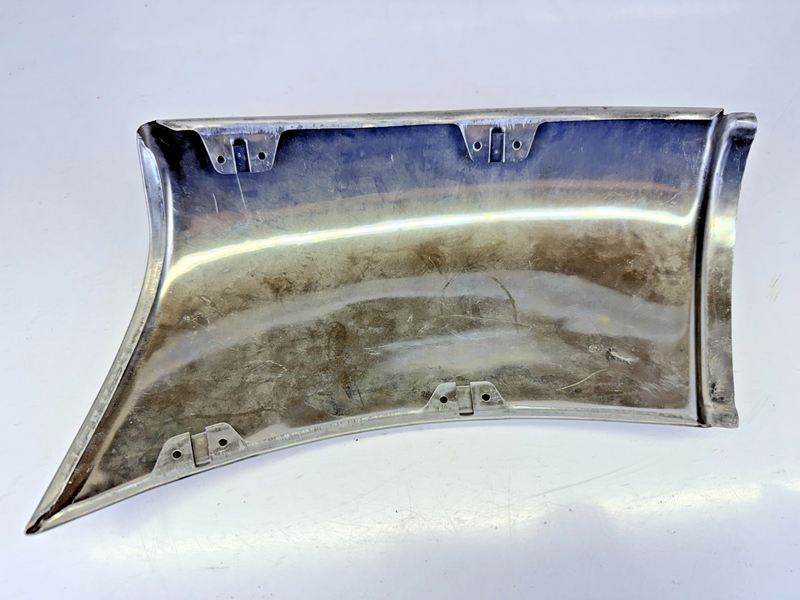 OEM 1950 Oldsmobile 4DR RH Rear Upper Rocker Fender Gravel Stone Guard 4577330