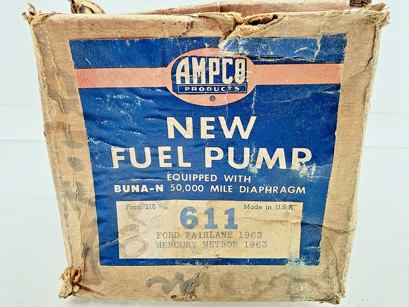 NOS 1963 Ford Fairlane Mecury Meteor Fuel Pump 611 F-114