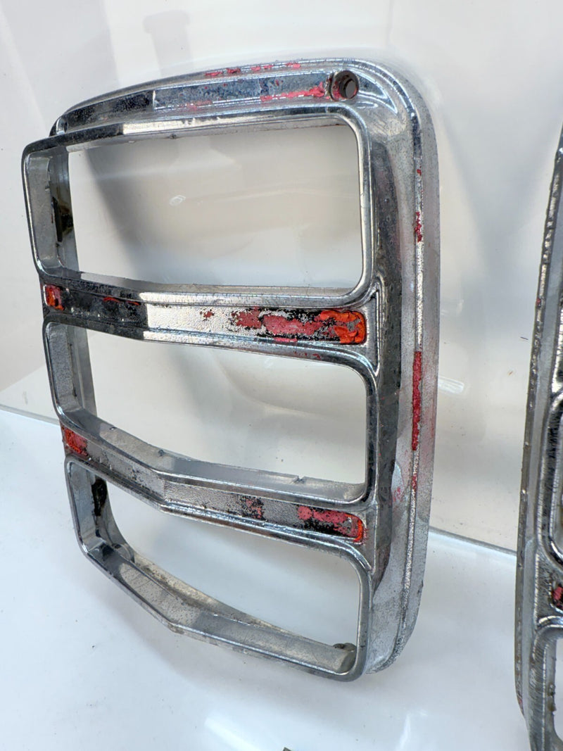 OEM Pair  1964 - 1966 Ford Mustang Tail Light Bezel LH RH C4ZB-13449-B 65 B66-34
