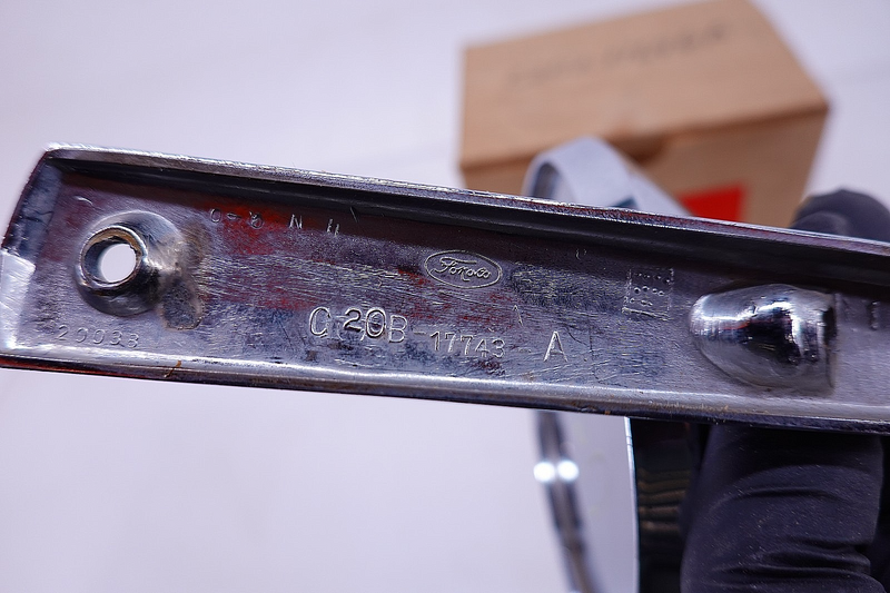 OEM 1960 - 1966 Ford Fairlane Falcon Galaxie Mustang Side Rear View Mirror C55-3