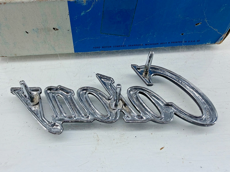 NOS 1973-1978 Mercury Colony Park Wagon Emblem Script D3MY-7125622-A FORD C56-22