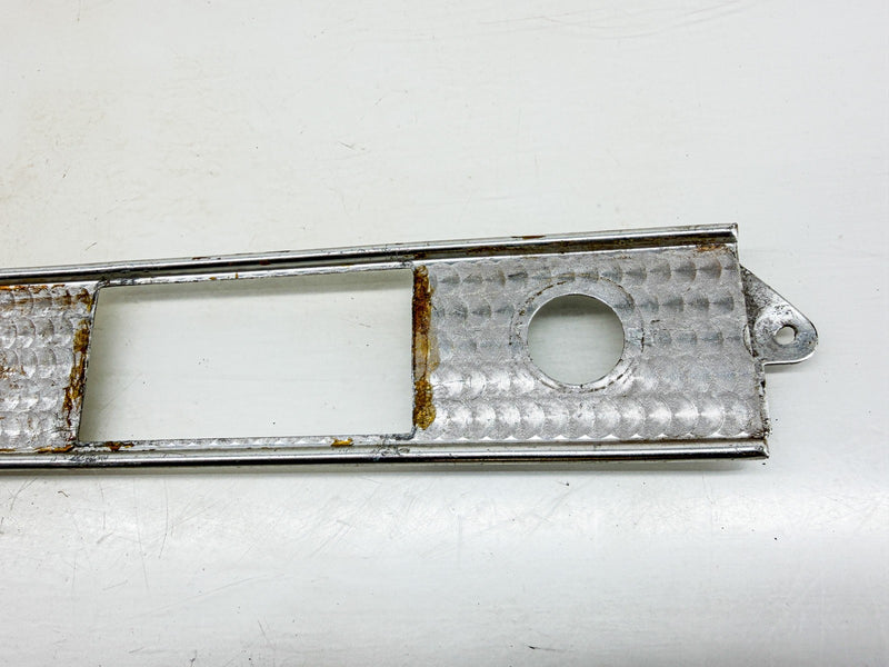 OEM 1955 1956 1957 THUNDERBIRD ENGINE TURNED ALUMINUM CENTER DASH TRIM B62-54