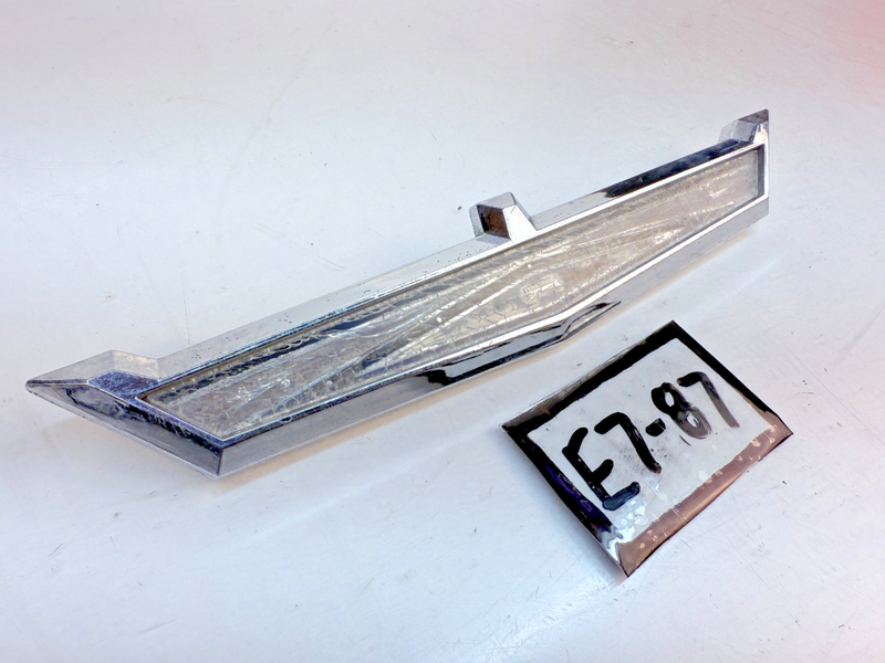 OEM 1965 Ford Galaxie 500 Lion Crest Trunk Lid Emblem Ornament E7-87