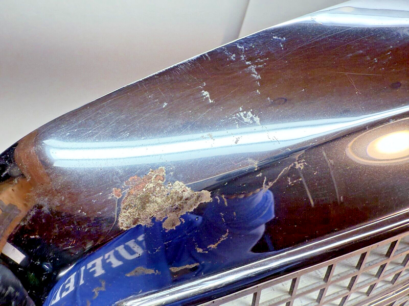 OEM Mercedes W114 W115 68-76 Radiator Shroud Guard Grill Radiator Cowl Emblem P4