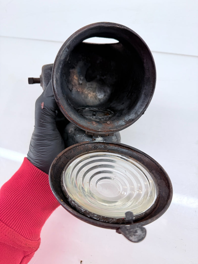 Vintage Ford Model T Lantern Kerosene Head Lamp Light Rat Rod C43-23