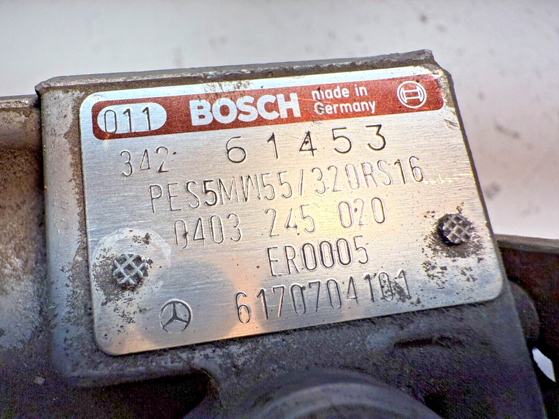 W123 W126 300 D/SD Turbo Diesel Fuel Injection Pump 6170704101 0403245020 C9-10