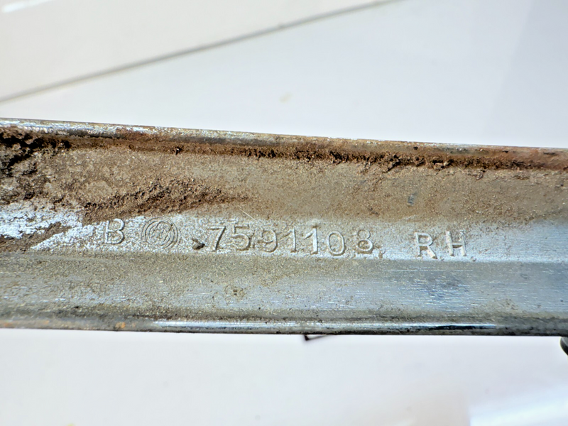 OEM 1966 Pontiac GTO LeMans RH Extension Moulding Rear Eyebrow 7591108 B62-35