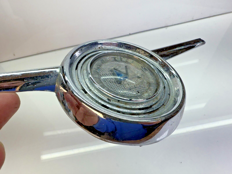 OEM 1954 FORD CAR ORIGINAL MASTER GUIDE POWER STEERING HORN RING BUTTON B52-45