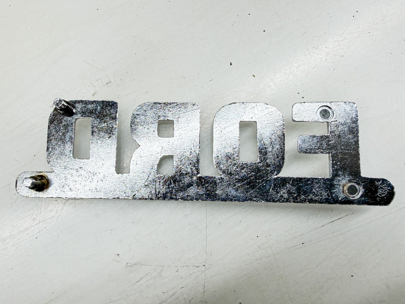 Vintage 1959's FORD F1 F100 TRUCK HOOD LETTER EMBLEM E10-112