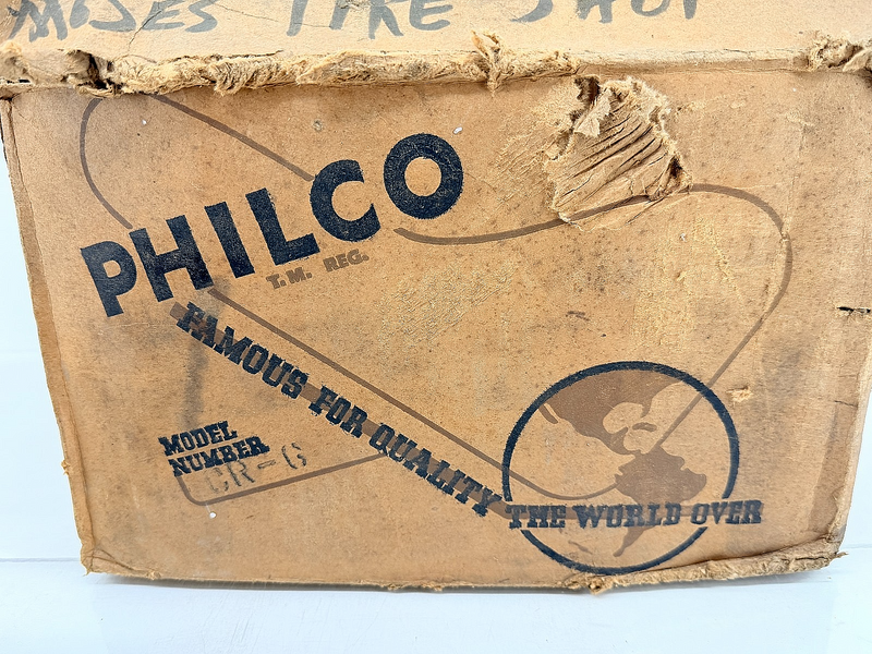 NOS Philco CR-6 6V Car Radio Complete Kit Speaker 1941 - 1947 Chevrolet B69-51