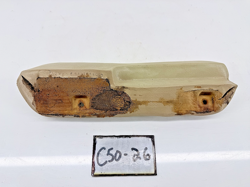 OEM 1965 FORD FALCON RIGHT ARM REST ARMREST BEIGE C5DB-6224140-A C50-26