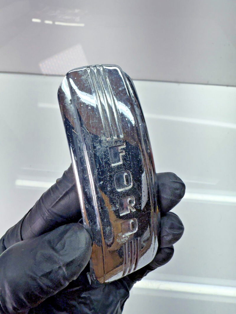 OEM 1941 Ford Center Dash Chrome Script Trim Logo 11A-7004402 41 B32-120