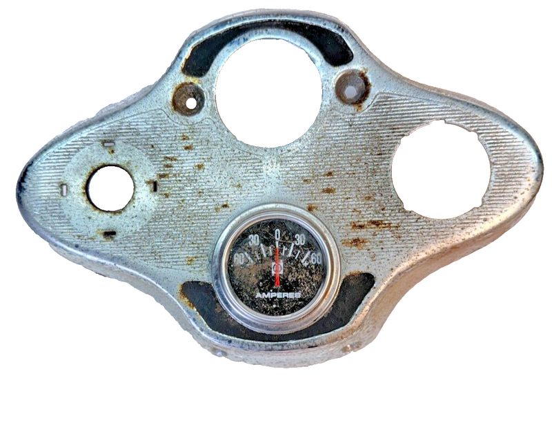 OEM FORD MODEL A DASH INSTRUMENT PANEL GAUGE CLUSTER 1930 1931 RIBBED B59-15