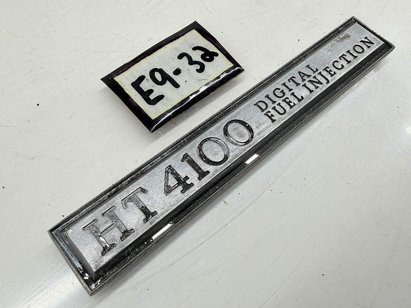 OEM 1982 - 1995 Cadillac HT 4100 Digital Fuel Injection Emblem E9-32