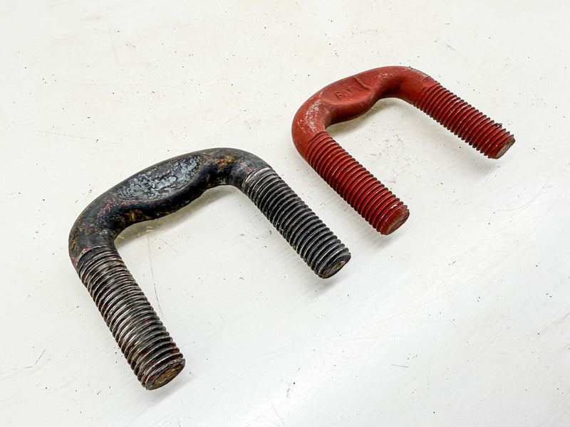 OEM 1941 - 1971 JEEP WILLYS CJ2A CJ3A SHACKLE BOLTS PAIR G503 C44-85