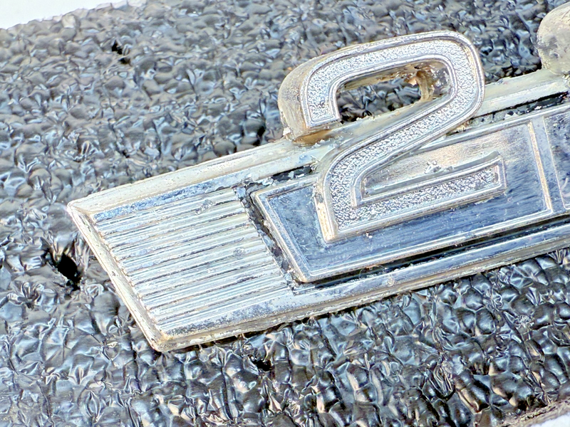 OEM 1967 1968 FORD FAIRLANE 289 Fender Emblems C7OB-16237-A B32-351