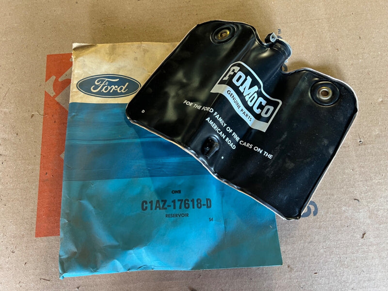 NOS C1AZ-17618-D 1961-64 Ford FoMoCo Washer Bag, Original Ford Packaging