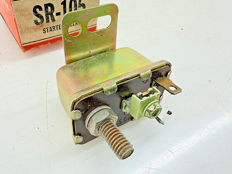 NOS 1965 - 1976 CHRYSLER DODGE PLYMOUTH STARTER RELAY SR-105 C74-28
