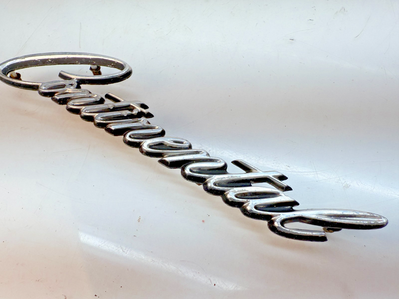 1977 78 79 LINCOLN CONTINENTAL COLLECTOR SERIES SCRIPT EMBLEM  E6-28