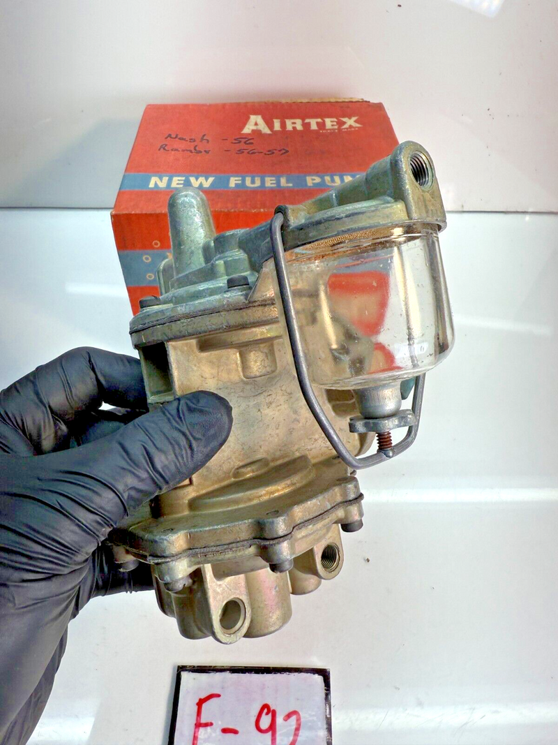 NORS REBUILT Fuel Pump 1956 - 1959 Nash AMC Rambler 6CYL 4363 56 57 58 59 F-92