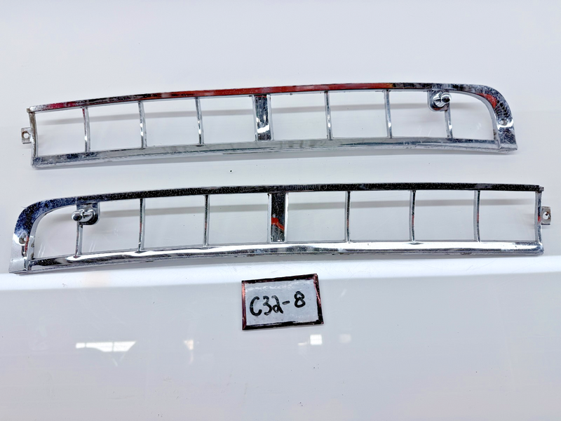NICE! OEM 1959 CHRYSLER IMPERIAL COWL VENT SCREEN MOLDING TRIM 1878644 /45 C32-8