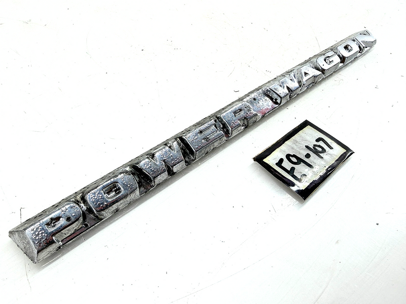 OEM 1972 - 1976 Dodge Power Wagon Hood Emblem 3495698 E9-107