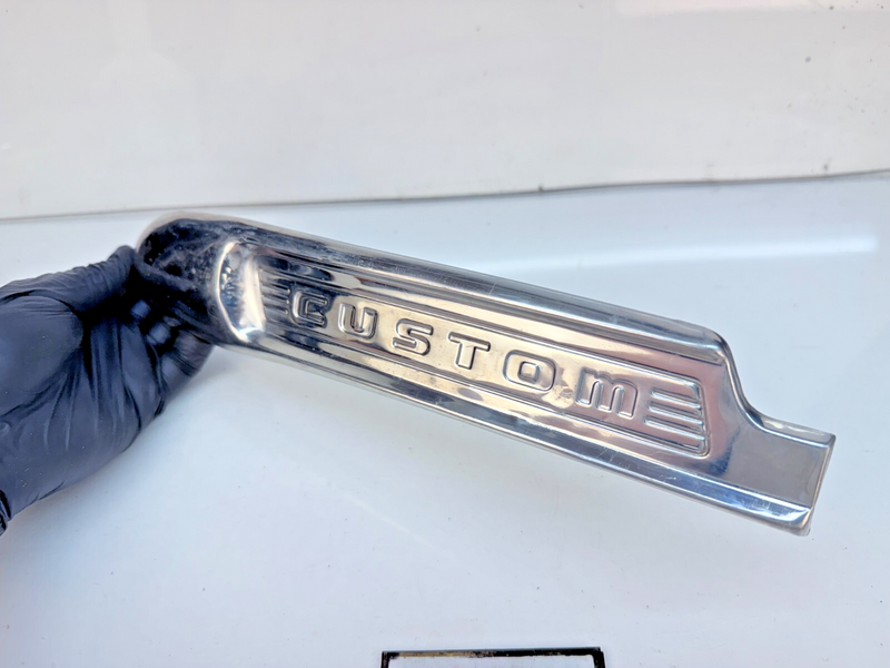 OEM 1950 Ford Custom Fender Emblem Moulding Trim Spear Left 0A-16189 50 B64-21