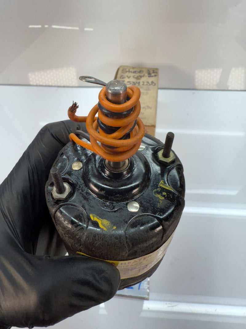 NOS STUDEBAKER DELTA HEATER MOTOR 818 - ROTATION CW - 5/16" SHAFT - 6V C19-27