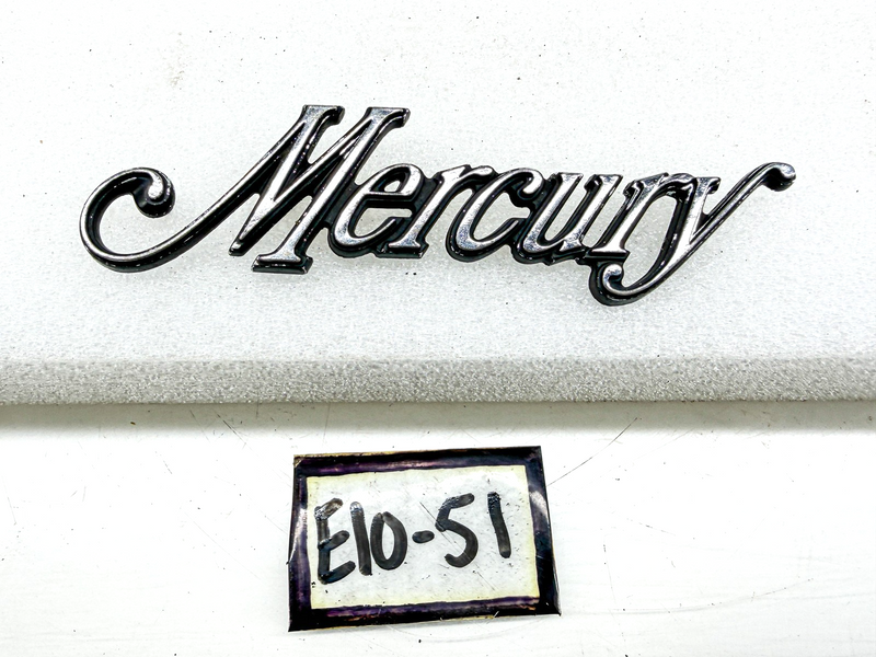 OEM 1973 - 1979 MERCURY COUGAR HOOD SCRIPT EMBLEM D3MB-8B357-AA E10-51