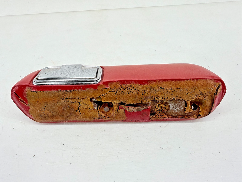 OEM 1964 Mercury Comet Caliente Cyclone RED LH REAR QUARTER ARM REST C50-28