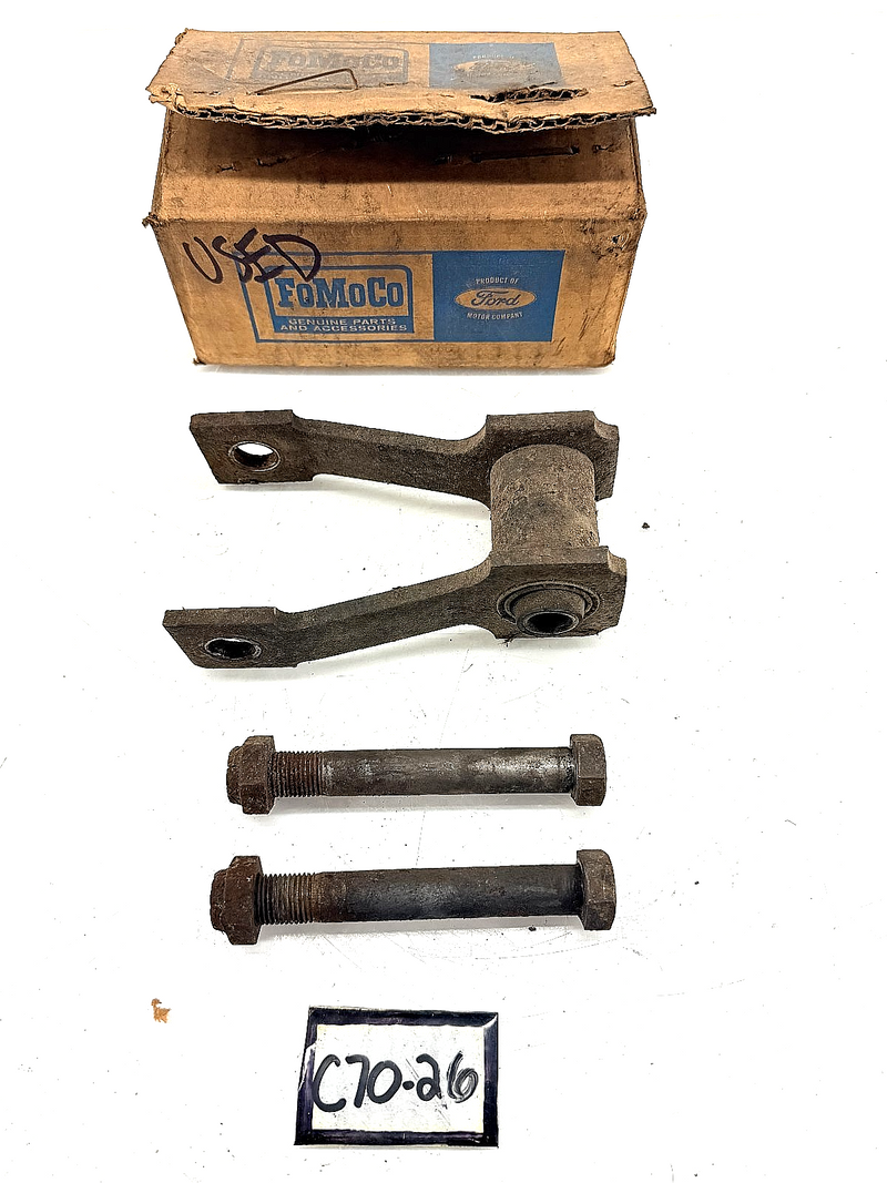 OEM 1957 - 1960 Ford F-100 Rear Spring Shackle Kit B7TZ-5630-A C70-26