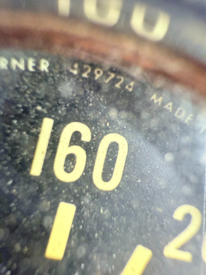Vintage OEM Stewart Warner Aircraft Water Temperature Indicator 429724 C36-43