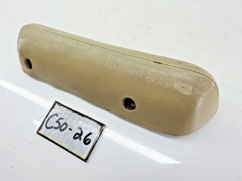 OEM 1965 FORD FALCON RIGHT ARM REST ARMREST BEIGE C5DB-6224140-A C50-26