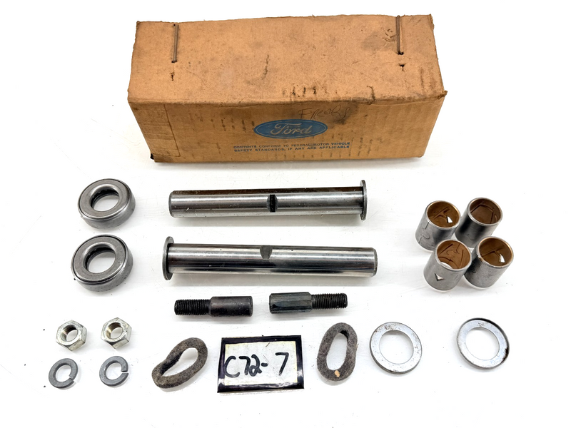 NOS 1953 - 1956 Ford F-100 F-250 Steering King Pin Set C72-7