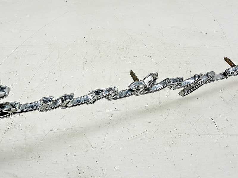 OEM 1963 FORD GALAXIE COUNTRY SEDAN WAGON SCRIPT EMBLEM C3AB-7142528-B E10-12