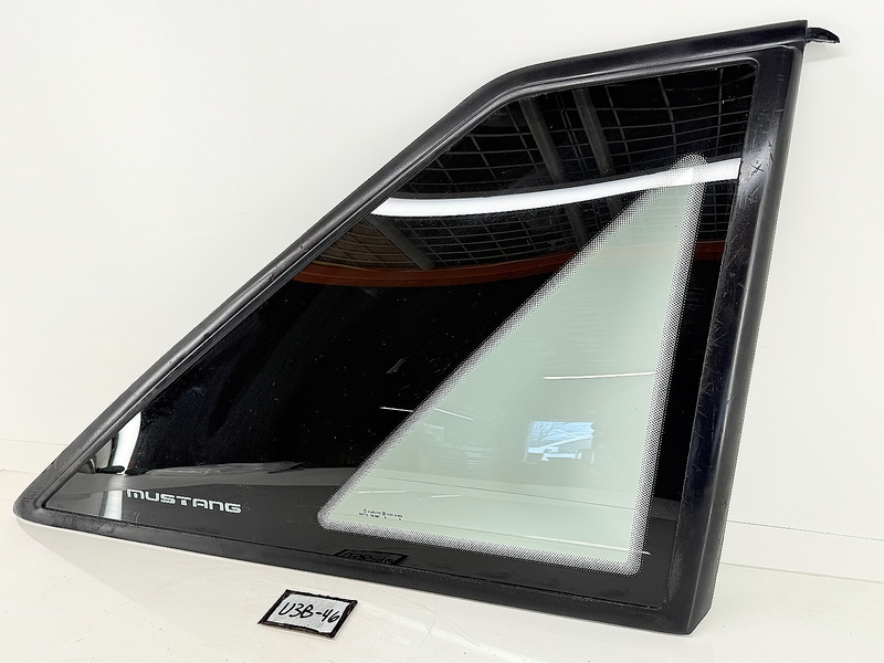 OEM 1987 - 1993 Ford Mustang Quarter Window Glass RH HATCHBACK Carlite GT LX