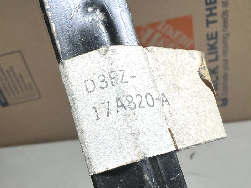 NOS 1973 FORD PINTO FRONT BUMPER PASSENGER SIDE END BRACE BRACKET 73 B30-103