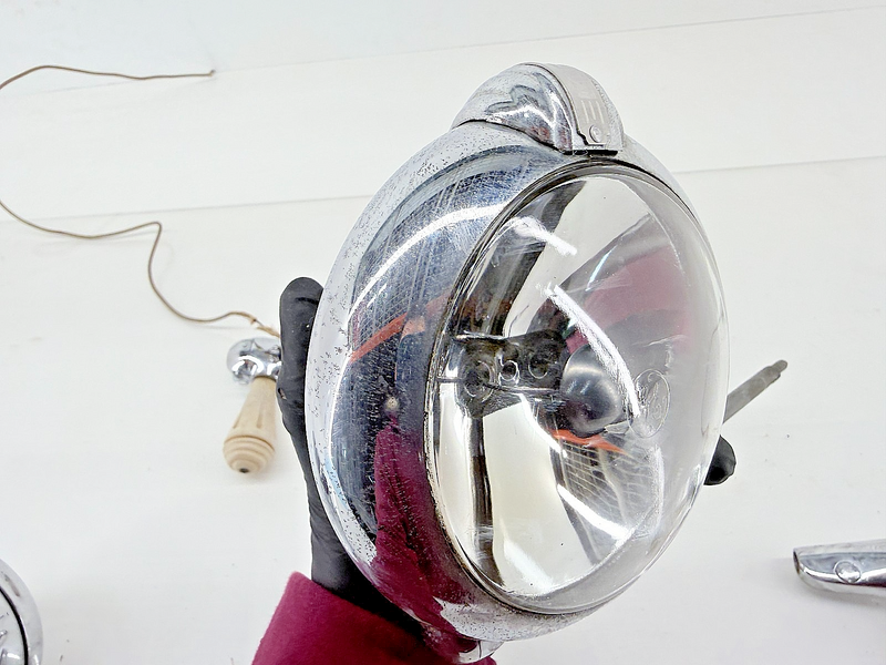 Vintage Unity Model H1 Spotlight Matching Pair Left Right Buick Olds C46-5