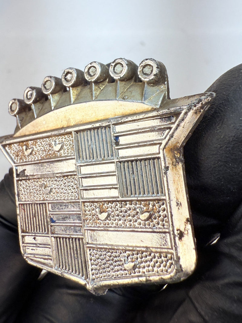 OEM 1960's - 1970's CADILLAC Crest Wheelcover Badge Emblem 10661 E5-24