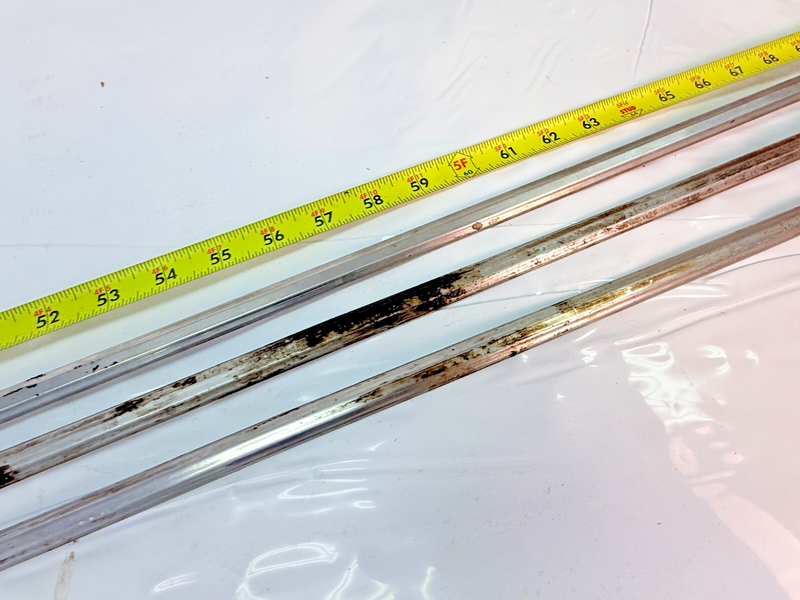 OEM 1960 IMPALA CONVERTIBLE 2 DOOR Quarter PAINT DIVIDER TRIM MOULDING LOT S1-59