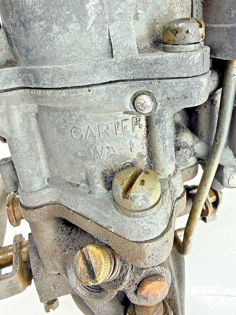 Carter WA-1 Carburetor 1-Barrel 1-356 0-564 Pontiac Oldsmobile Six Willys H-25